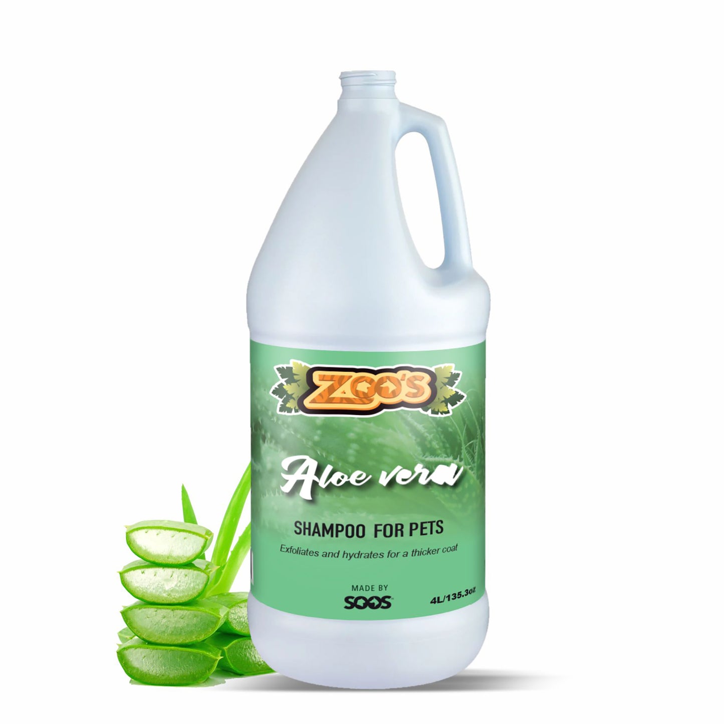 Zoo's Aloe Vera Pet Shampoo by Soos Pets