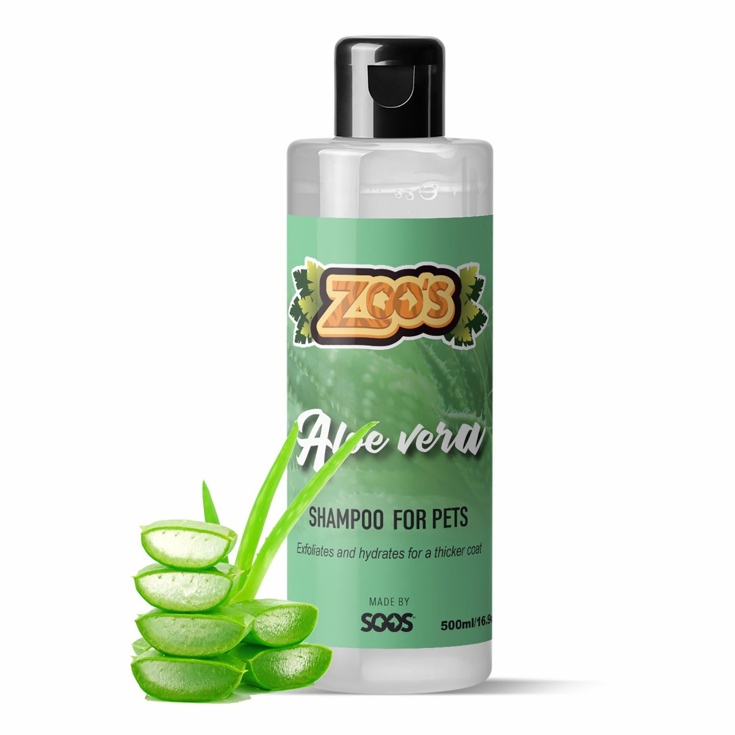 Zoo's Aloe Vera Pet Shampoo by Soos Pets