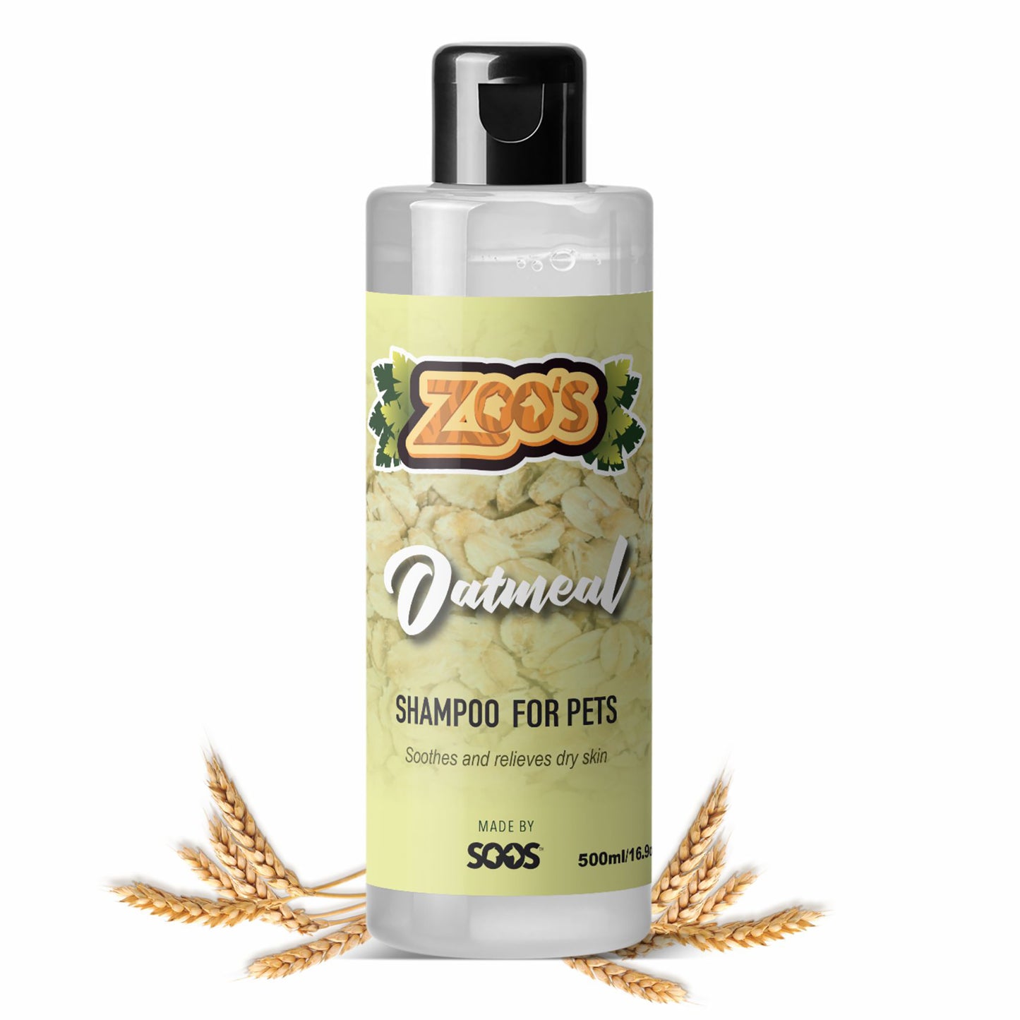 Zoo's Oatmeal Pet Shampoo by Soos Pets