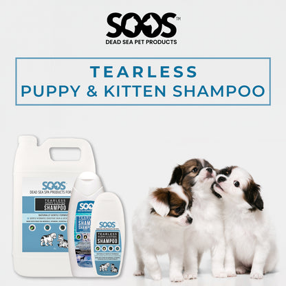 Natural Dead Sea Tearless Puppy & Kitten Pet Shampoo
