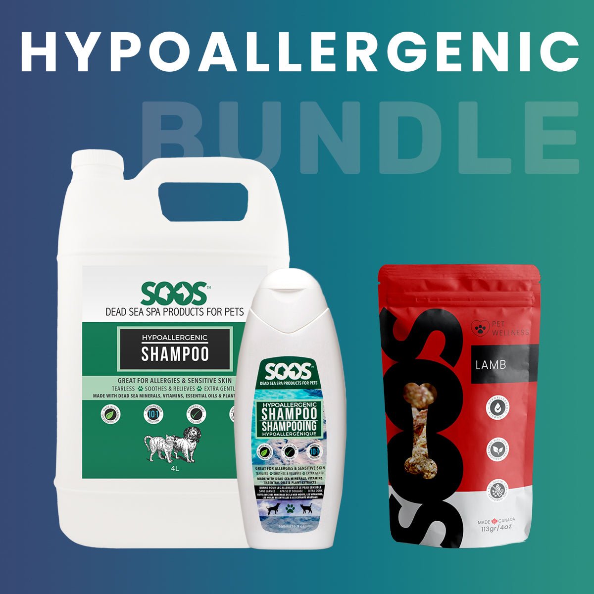 Hypoallergenic Bundle - Soos Pets