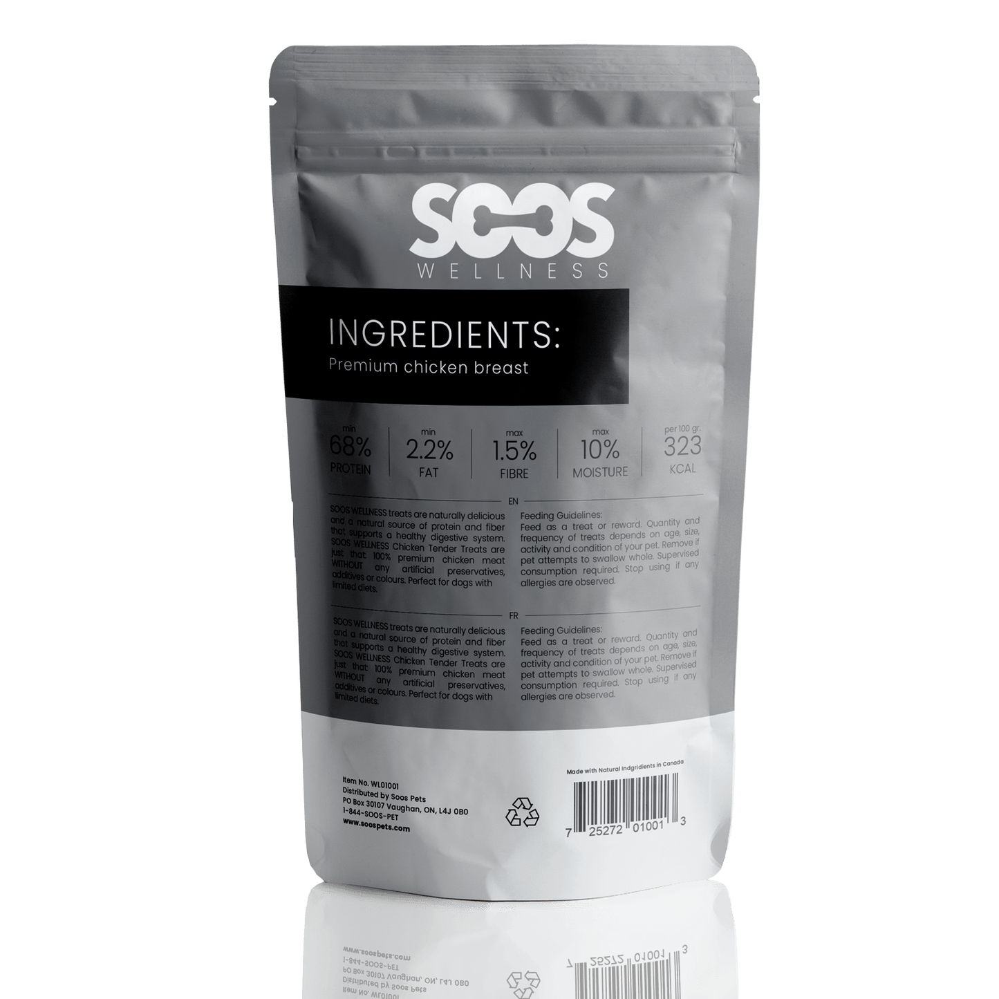 Soos Pets Chicken Tenders Wellness Treats - Soos Pets