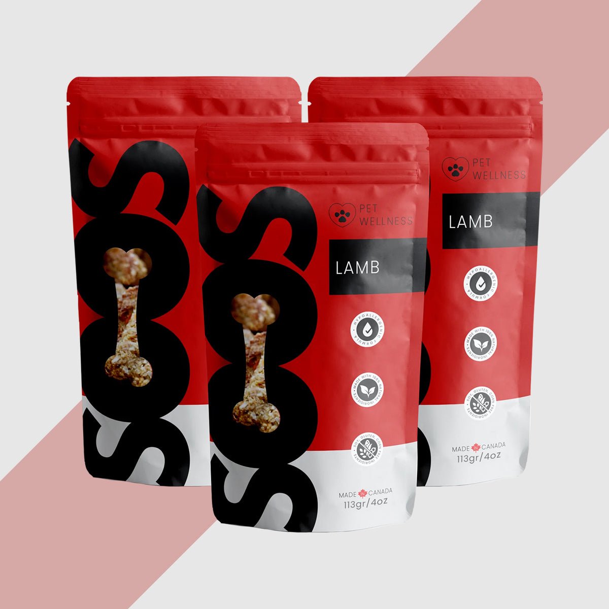 Soos Pets Lamb Wellness Treats - Soos Pets