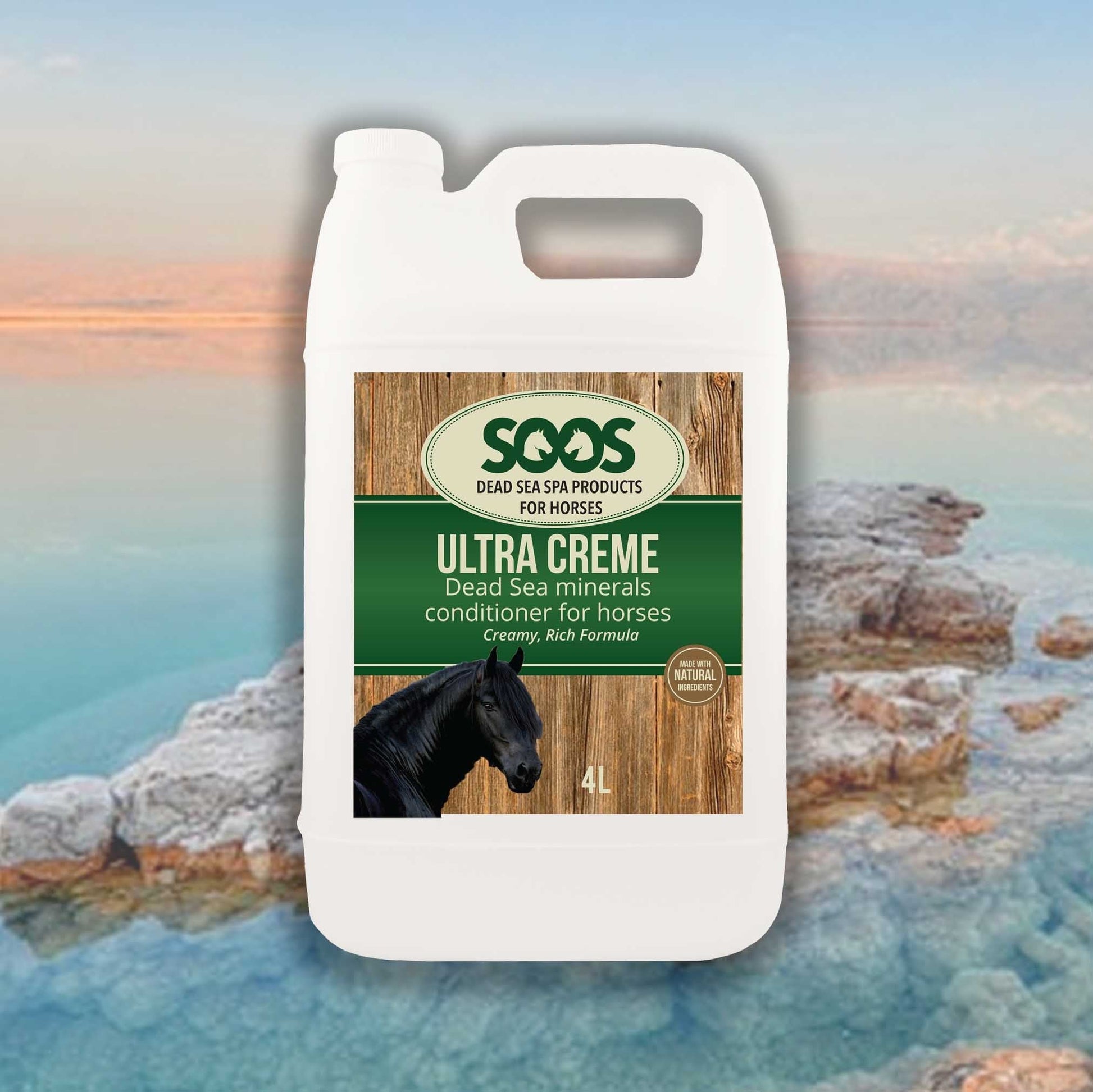 Soos Ultra Creme Dead Sea Minerals Conditioner For Horses - Soos Pets
