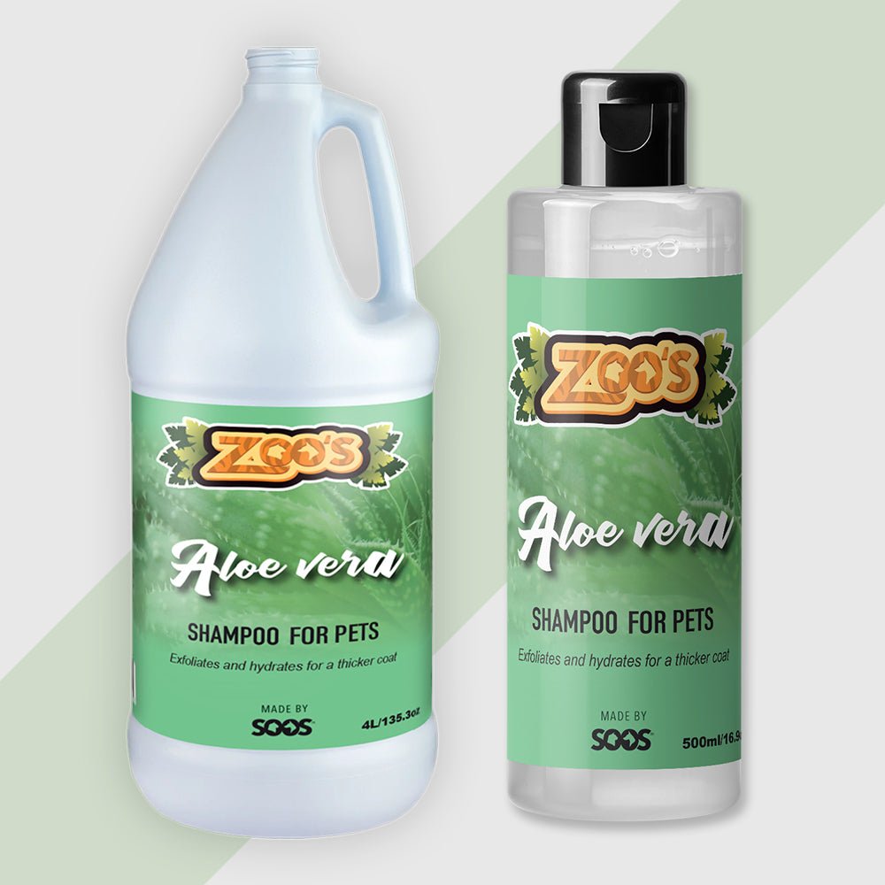 Zoo s Aloe Vera Pet Shampoo by Soos Pets Soos Pets