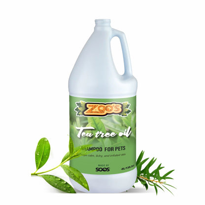 Zoo's Tea Tree Oil Dog Shampoo by Soos Pets