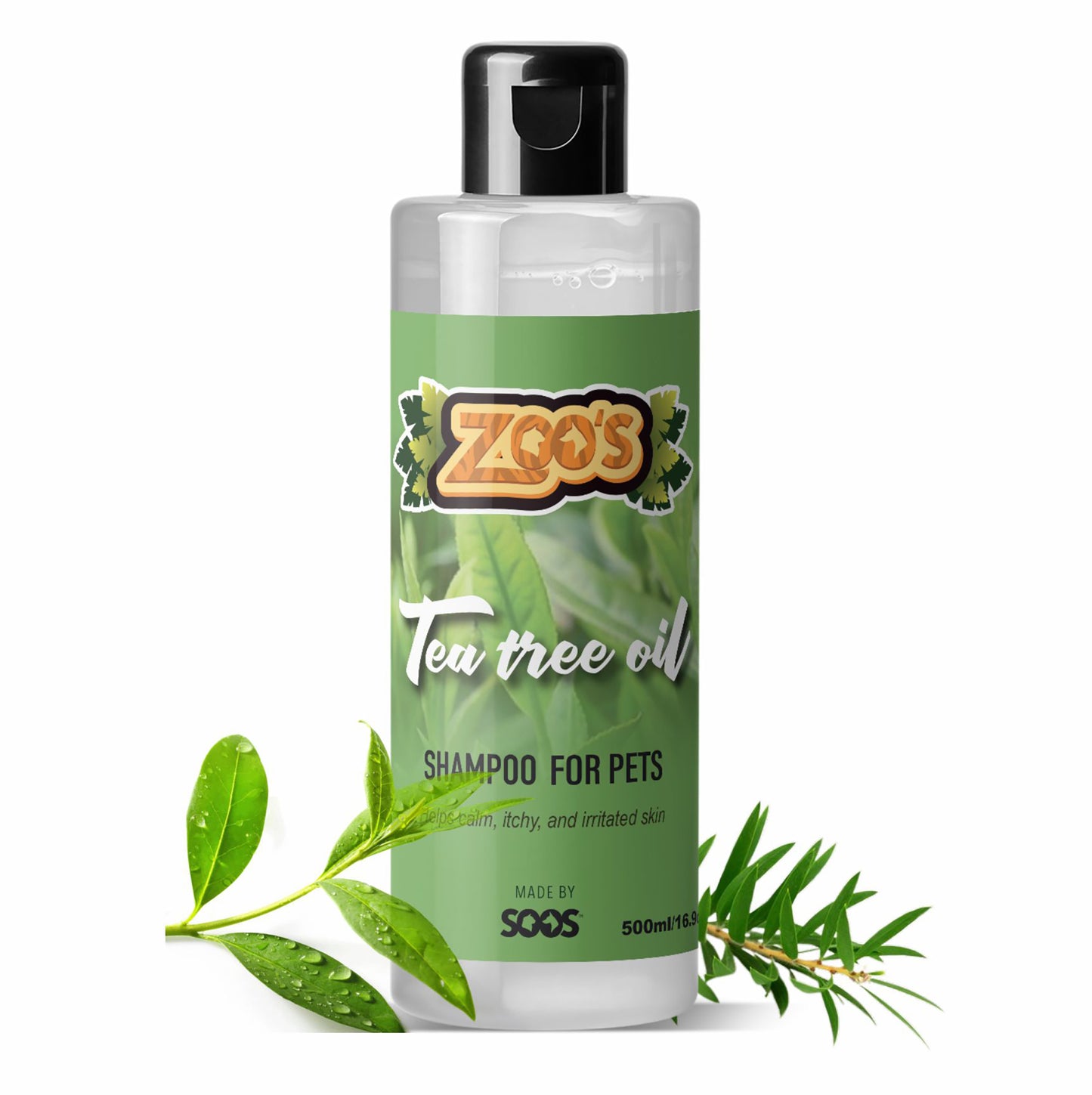 Zoo's Tea Tree Oil Dog Shampoo by Soos Pets