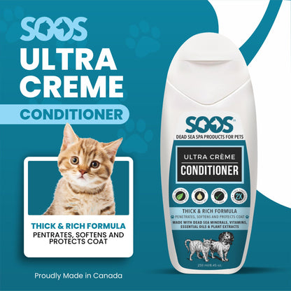 Natural Dead Sea Ultra Crème Pet Conditioner For Dogs & Cats