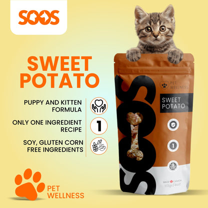 Soos Pets Sweet Potato Wellness Treats