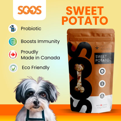 Soos Pets Sweet Potato Wellness Treats