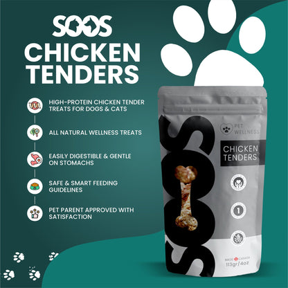 Soos Pets Chicken Tenders Wellness Treats