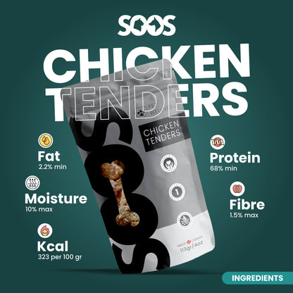 Soos Pets Chicken Tenders Wellness Treats