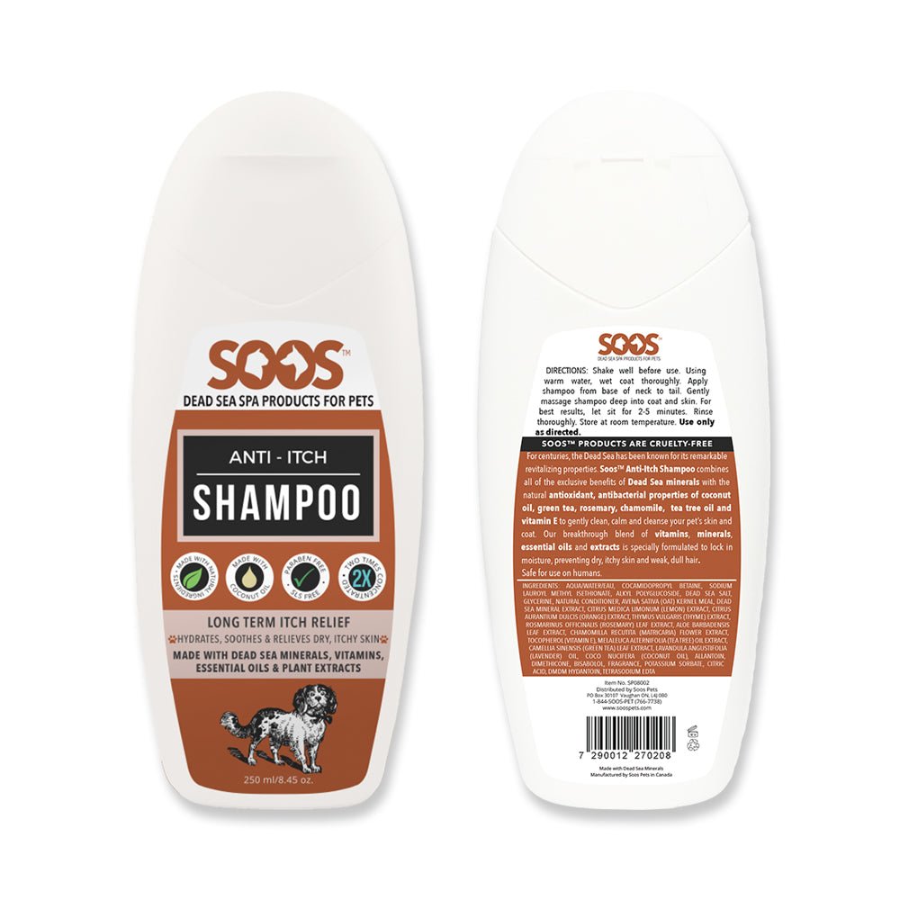 Anti itch outlet dog shampoo