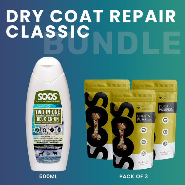 Dry Coat Repair Bundle - Soos Pets
