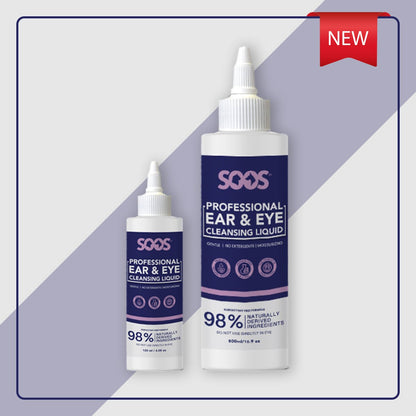 Natural Ear & Eye Cleansing Liquid for Pet - Soos Pets