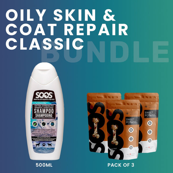 Oily Skin & Coat Repair Bundle - Soos Pets