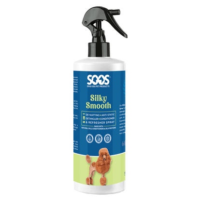 Silky Smooth 5-in-1 Leave-on Conditioning Spray for Dogs and Cats by S –  Soos Pets