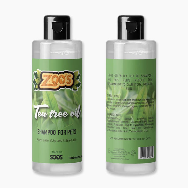 Zoo's Tea Tree Oil Dog Shampoo by Soos Pets - Soos Pets